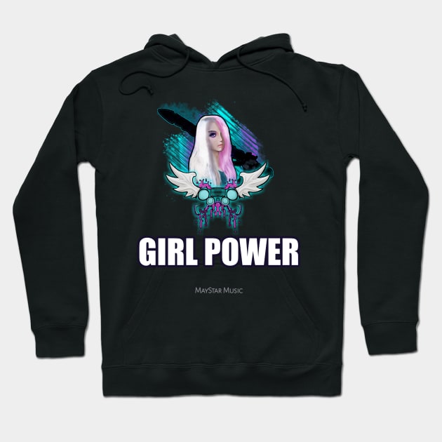 Girl Power Gamer Hoodie by MaystarUniverse